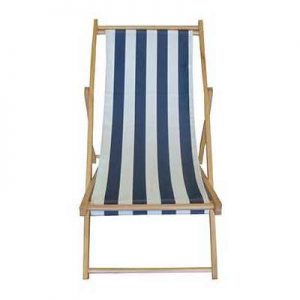 תמונה ראשית כיסא חוף מעץ - כמו של פעם