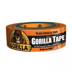 תמונה ראשית סרט הדבקה חבלה גורילה שחור סופר חזק Gorilla Tape 48mmX11m