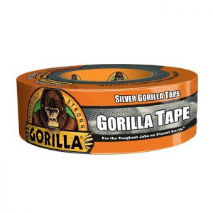 תמונה ראשית סרט הדבקה חבלה כסוף גורילה סופר חזק Gorilla Tape 48mmX32m
