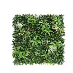 קיר צמחיה מלאכותי - HOLLY הולי - ירק מעורב