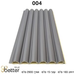 סרגל WPC לחיפוי קירות פנים בטרוול - Better Wall -דגם 004